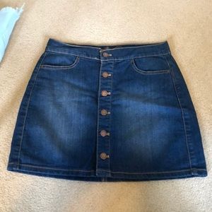 Jean skirt